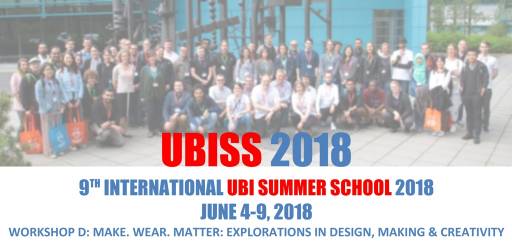 9th International UBI Summer School 2018 (UBISS 2018)