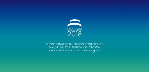 DESIGN 2018 - 15th International Design Conference