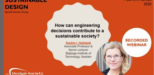 Watch: How can engineering decisions contribute to a sustainable society?