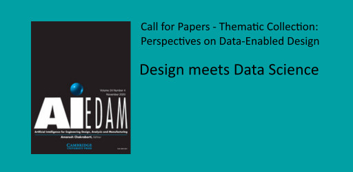 Call for Papers - Thematic Collection: Perspectives on Data-Enabled Design