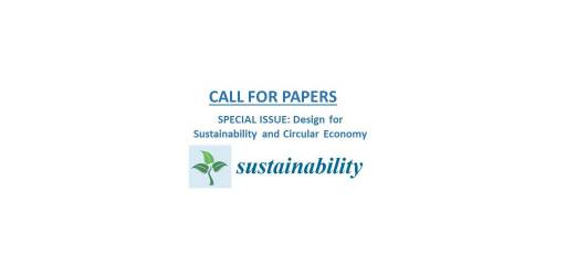 Special Issue on Design for Sustainability and Circular Economy
