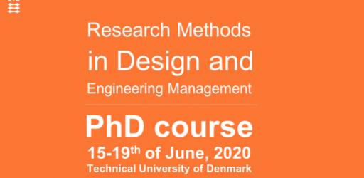 Research Methods in Design and Engineering Management (PhD short course)