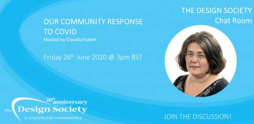 Watch: The Design Society Chat Room: Our Community Response to COVID