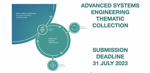 Design Science Journal, Thematic Collection: Advanced Systems Engineering in Research and Education