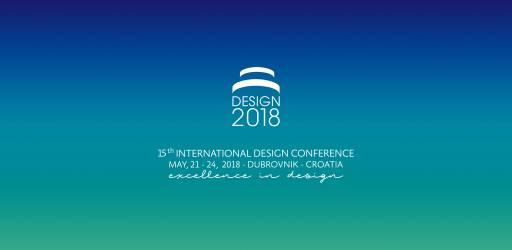 DESIGN 2018 - 15th International Design Conference