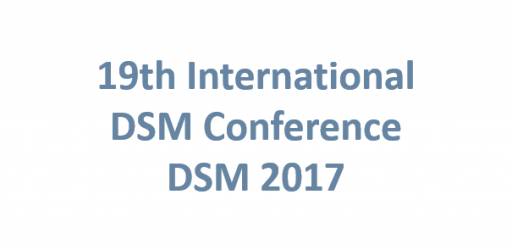 19th International DSM Conference (DSM 2017)