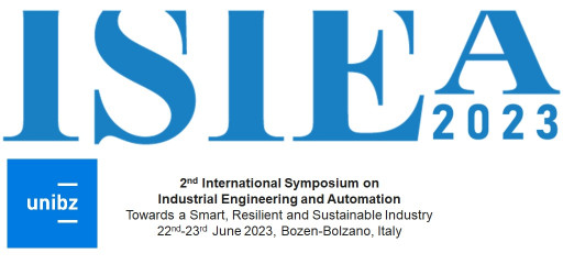 ISIEA2023 - International Symposium on Industrial Engineering and Automation 2023 (Submission Deadline: 27 January 2023)