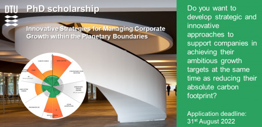 DTU PhD scholarship