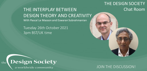 WATCH: The Design Society Chat Room: The interplay between design theory and creativity