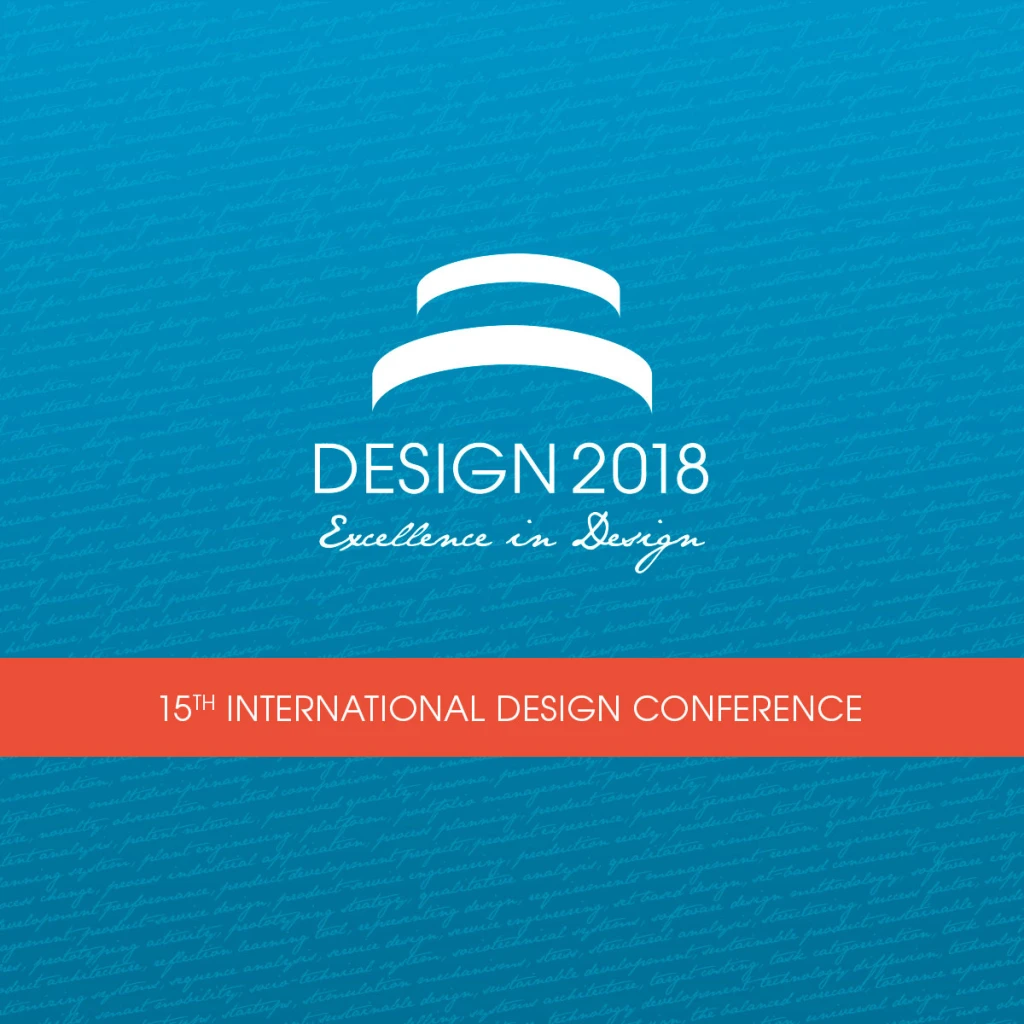 DESIGN 2018 - 15th International Design Conference