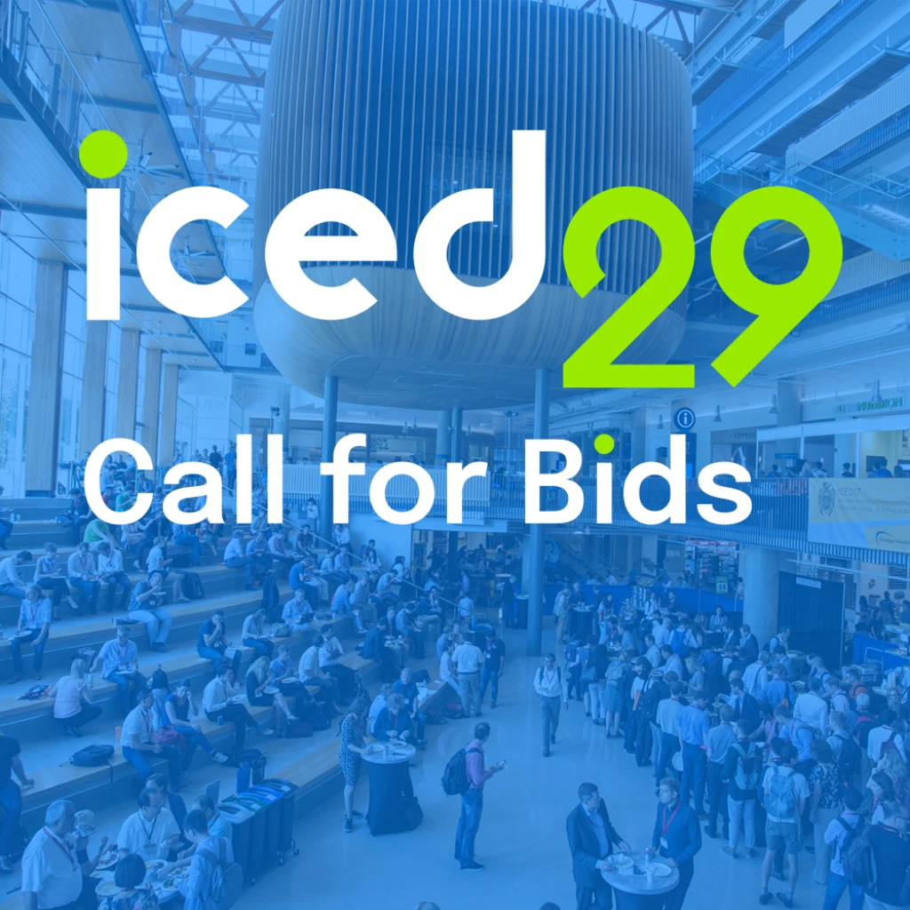 Call for bids to host ICED29