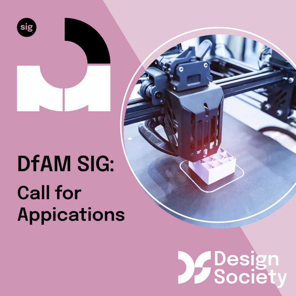 Call for Applications: DfAM SIG Chair and Co-Chairs