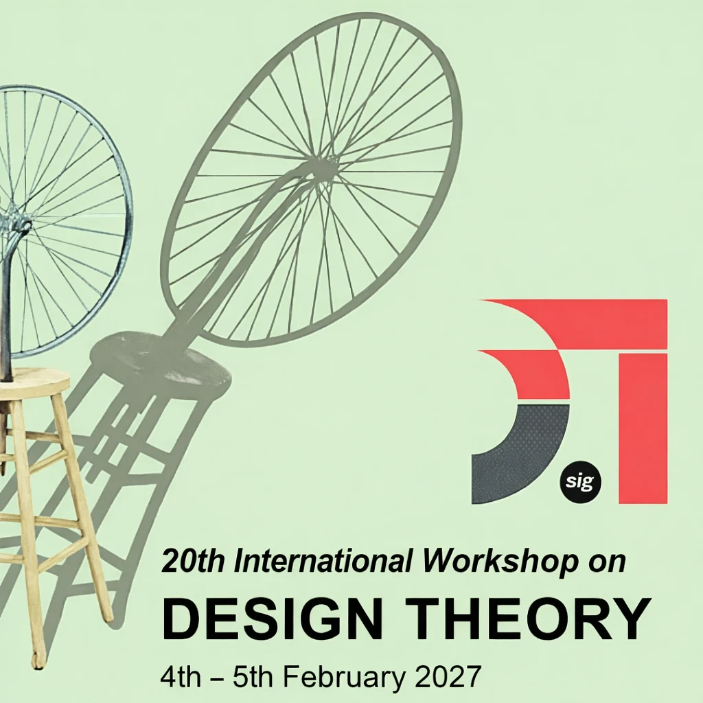 Join the 20th Design Theory Paris Workshop 2027